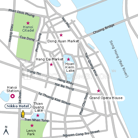 Nikko Hotel map
